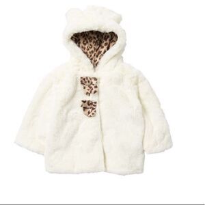 NWT Jessica Simpson Girls Furry Jacket